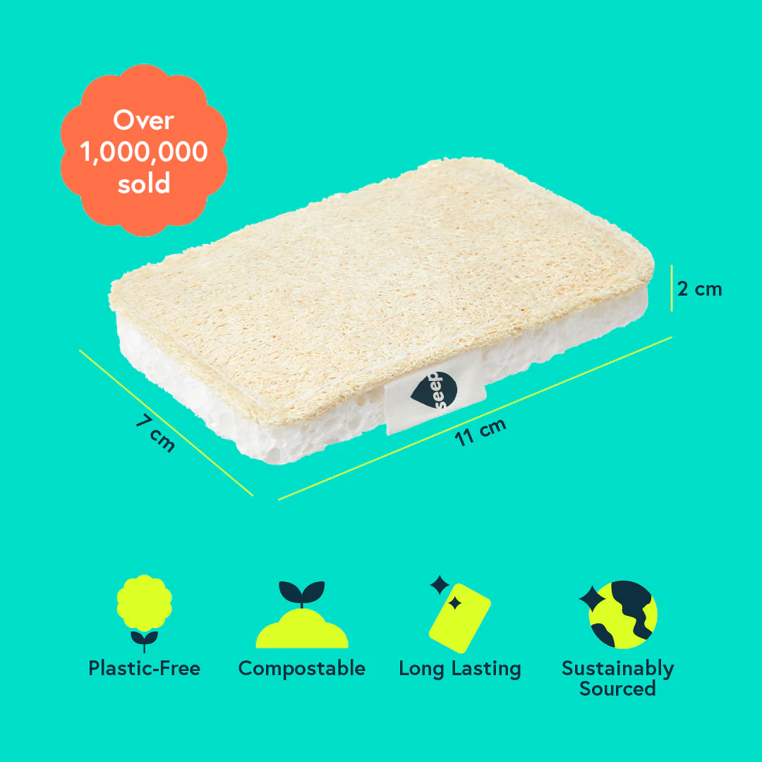 Eco Sponge Scourer (single) - Image 5
